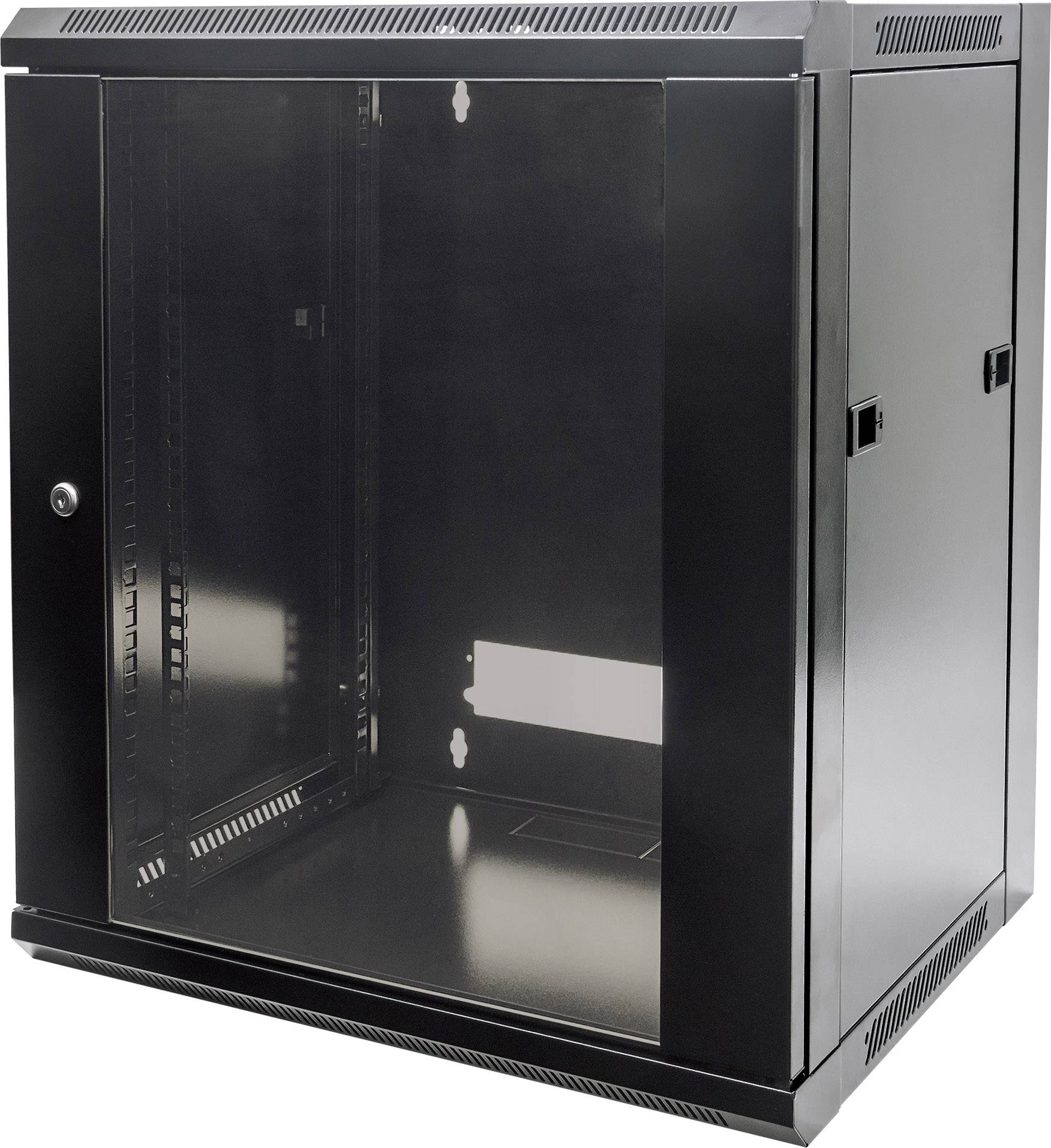 Intellinet 711791 19inch-patchkast (b x h x d) 570 x 500 x 600 mm 9 HE Zwart (RAL 9005)