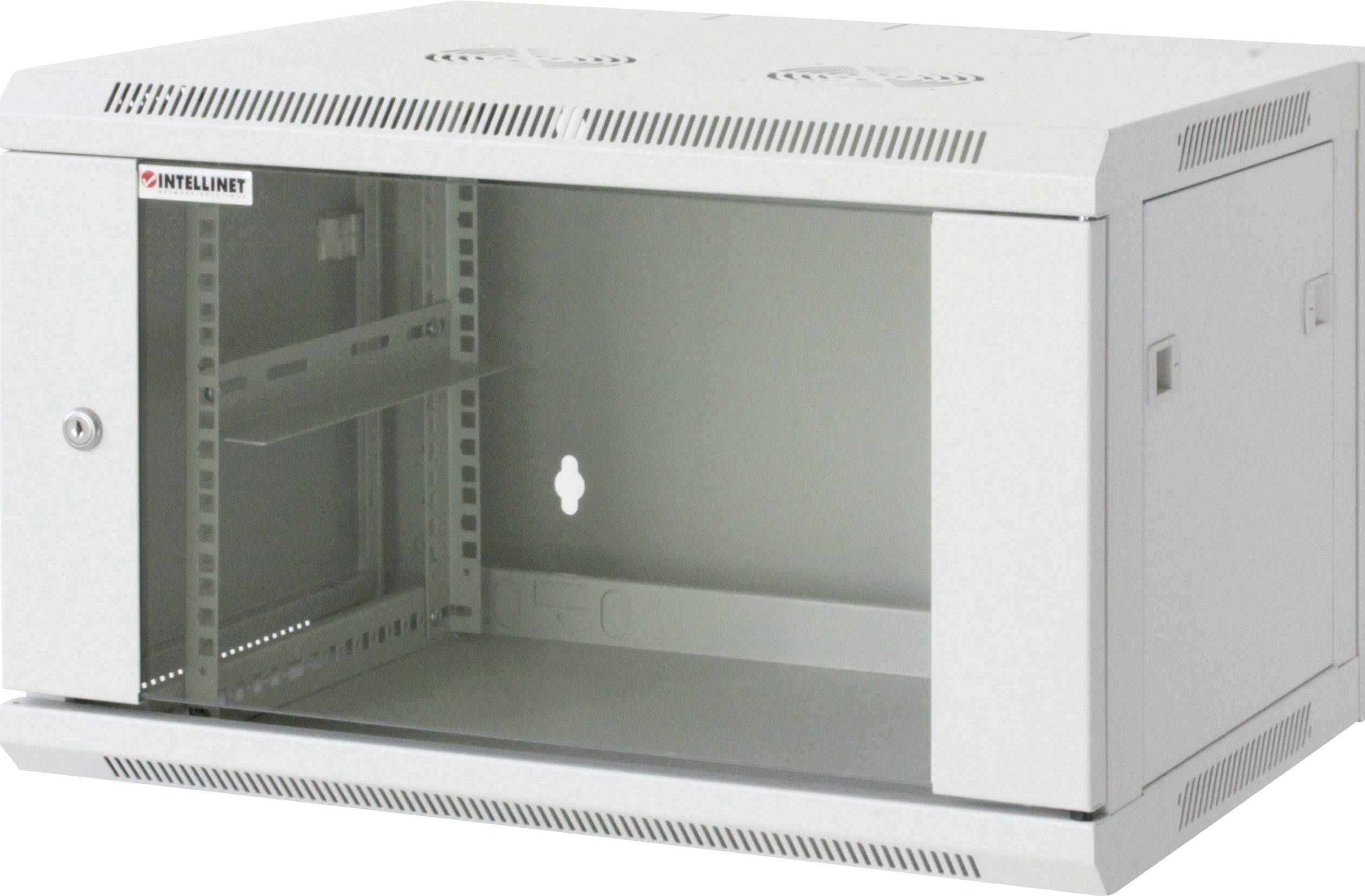 Intellinet 711968 19inch-wandkast (b x h x d) 570 x 770 x 600 mm 15 HE Grijs-wit (RAL 7035)