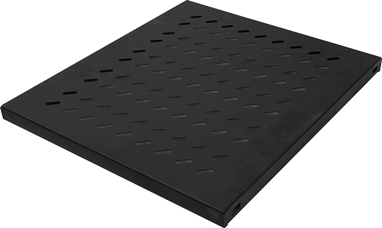 Intellinet 712538 19 inch 1 HE Vast inbouw Geschikt voor kastdiepte: vanaf 800 mm Zwart