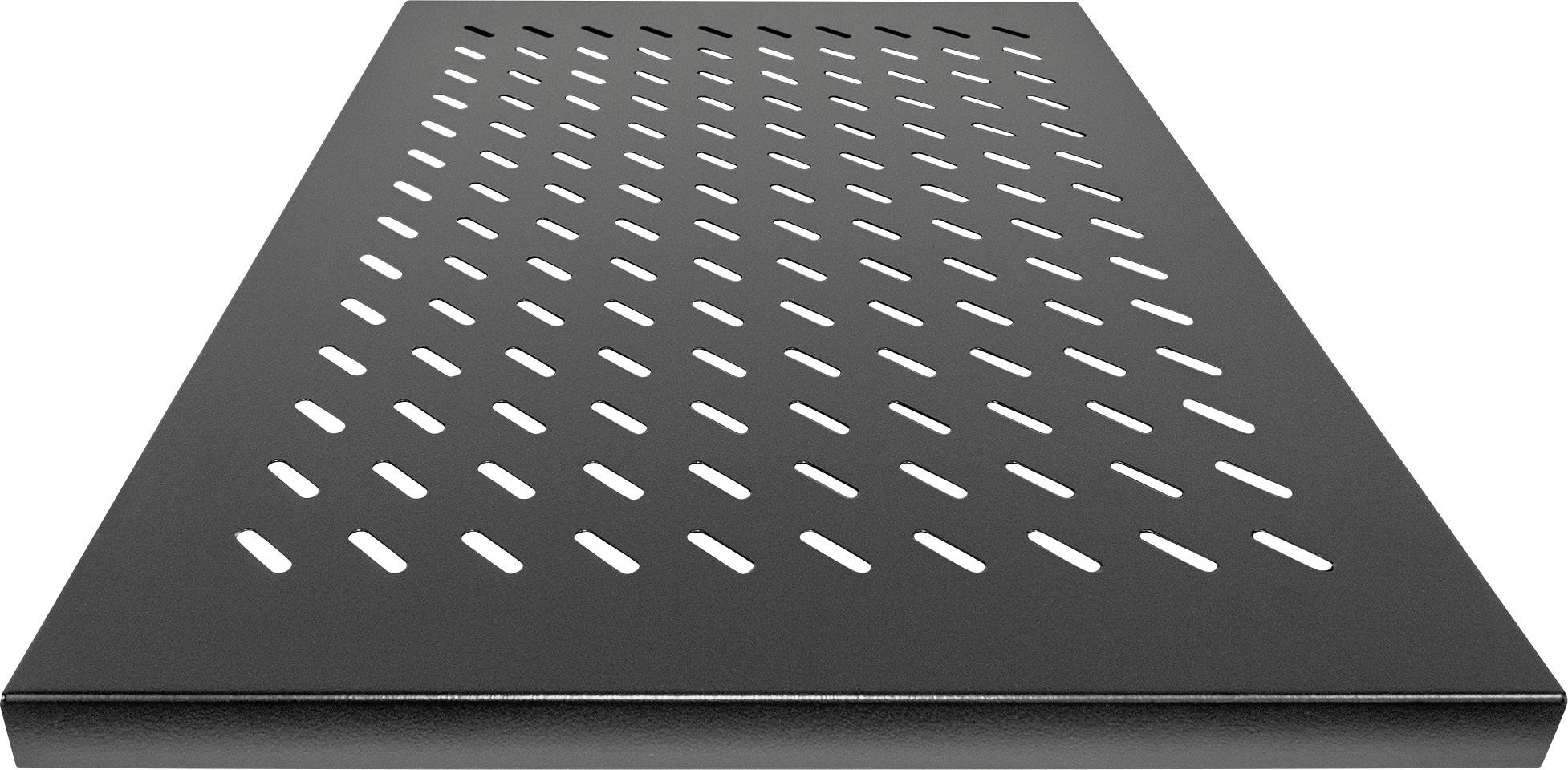 Intellinet 712576 19 inch 1 HE Vast inbouw Geschikt voor kastdiepte: vanaf 800 mm Zwart