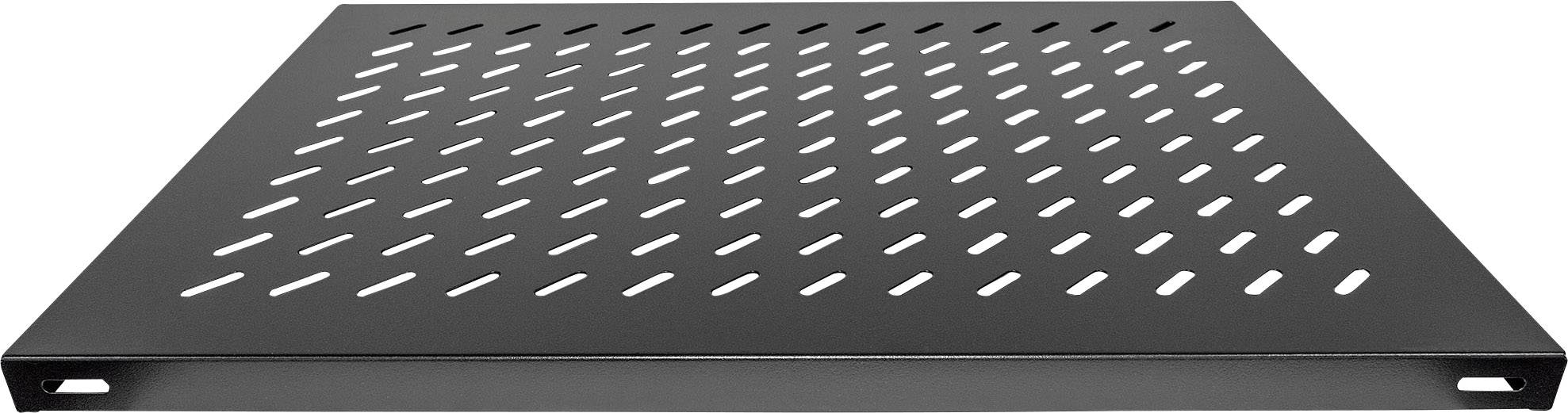 Intellinet 712583 19 inch 1 HE Vast inbouw Geschikt voor kastdiepte: vanaf 1000 mm Zwart