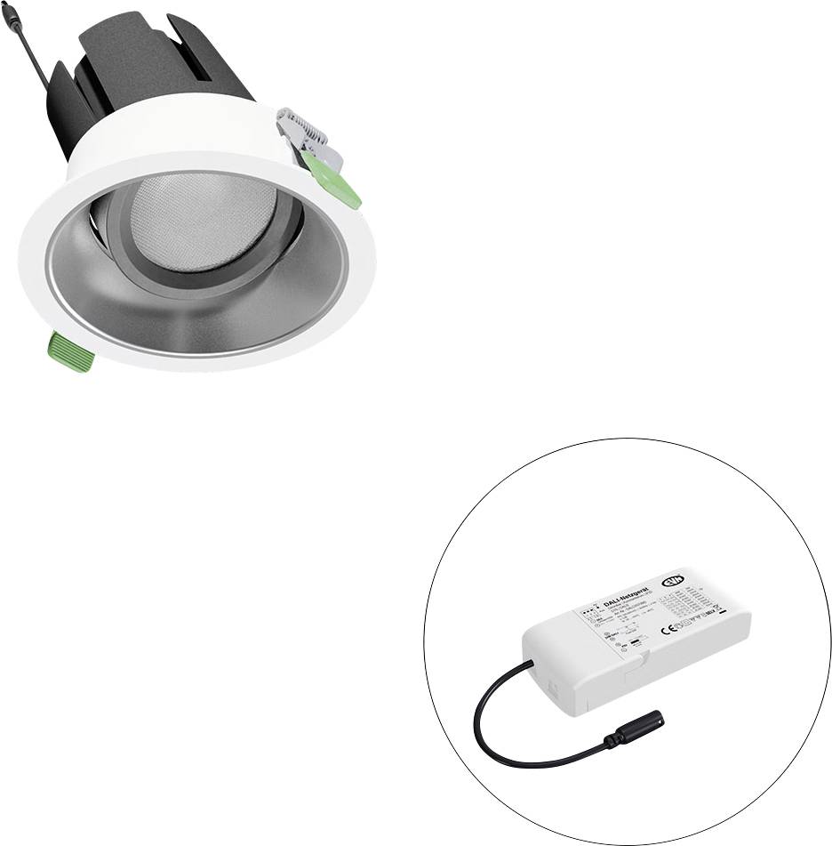 EVN F04R14SM2530L15D F04R14SM2530L15D LED-plafondspot