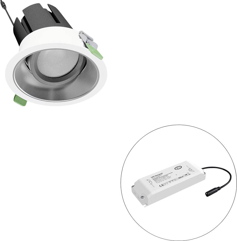 EVN F04R14SM2530L24P F04R14SM2530L24P LED-plafondspot
