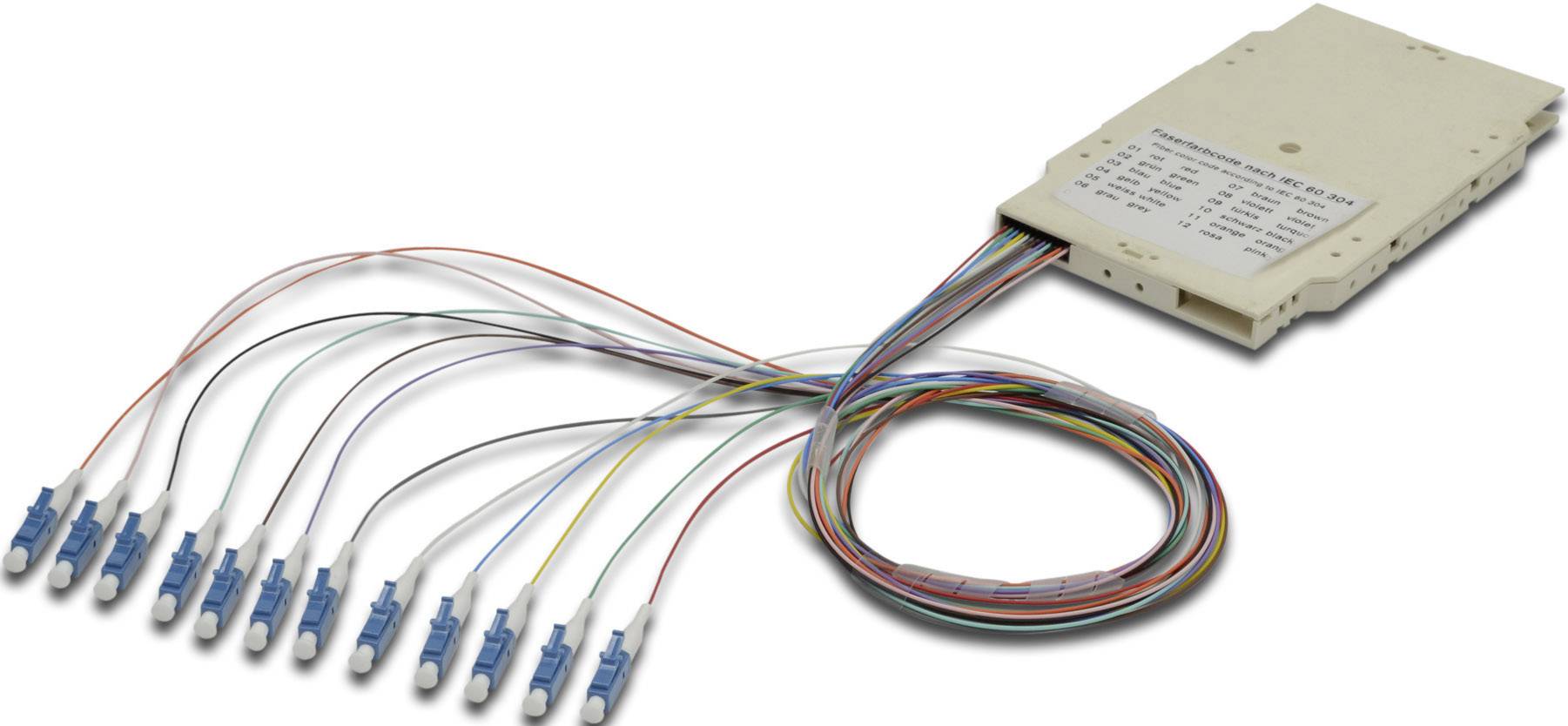 Digitus A-96533-02-UPC-4 Verbindingscassette voor glasvezelkabels Beige 1 stuk(s)