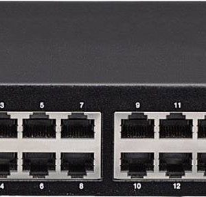 Intellinet 560559 560559 Netwerk switch 24 + 2 poorten 1 GBit/s PoE-functie Intellinet 560559 560559 Netwerk switch 24 + 2 poorten 1 GBit/s PoE-functie