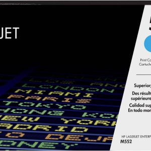 HP Toner 508X Origineel Cyaan 9500 bladzijden CF361X