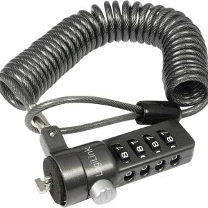 LogiLink Laptopslot Cijferslot Uittrekbaar 180 cm NBS004 LogiLink Laptopslot Cijferslot Uittrekbaar 180 cm NBS004
