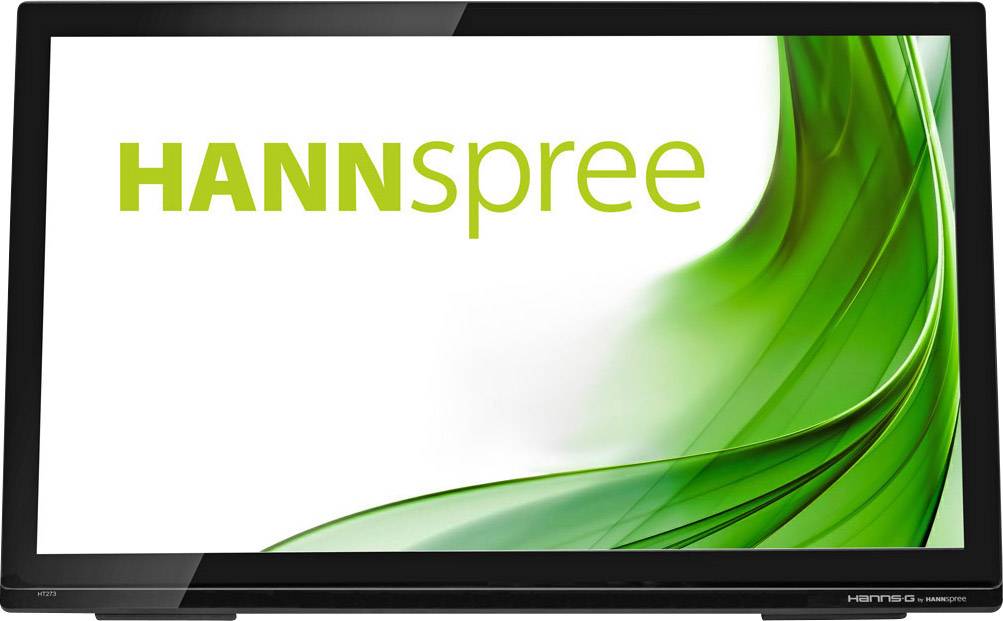 Hannspree HT273HPB Touchscreen monitor Energielabel: D (A - G) 68.6 cm (27 inch) 1920 x 1080 Pixel 16:9 8 ms HDMI, VGA,