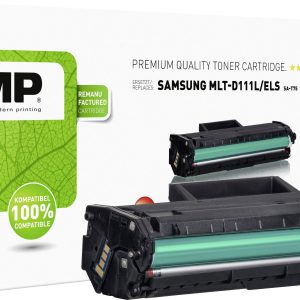 KMP Tonercassette vervangt Samsung MLT-D111L Compatibel Zwart 1800 bladzijden SA-T75