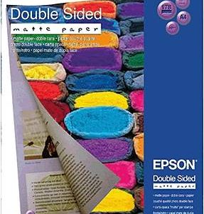 Epson Double-Sided Matte Paper C13S041569 Fotopapier DIN A4 178 g/m² 50 vellen Dubbelzijdig bedrukbaar, Mat Epson Double-Sided Matte Paper C13S041569 Fotopapier DIN A4 178 g/m² 50 vellen Dubbelzijdig bedrukbaar, Mat