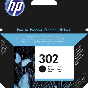 HP 302 Inktcartridge Origineel Zwart F6U66AE Inkt