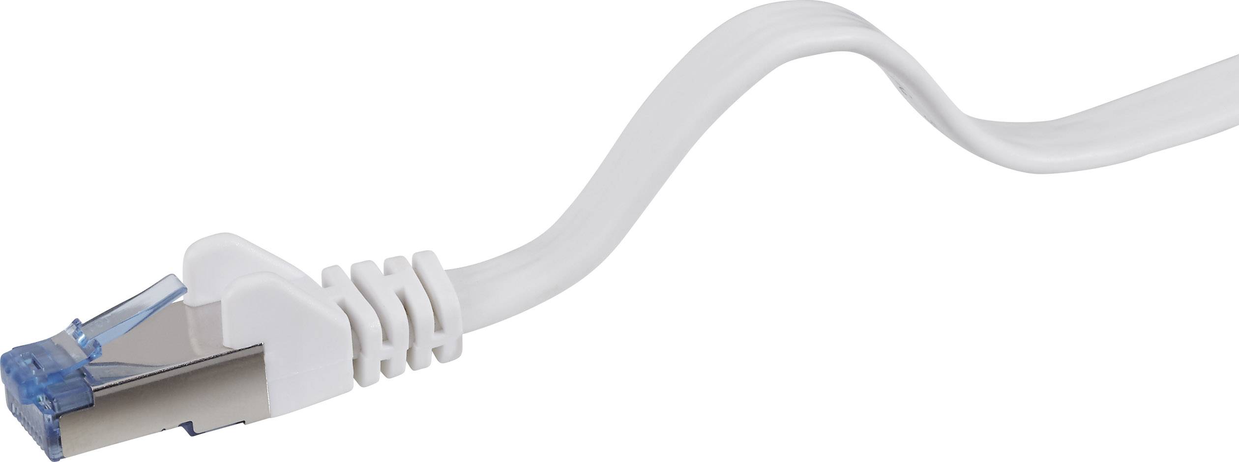 Renkforce RF-4149852 RJ45 Netwerkkabel, patchkabel CAT 6A U/FTP 15.00 m Grijs Zeer flexibel, Snagless, Vlambestendig 1 s