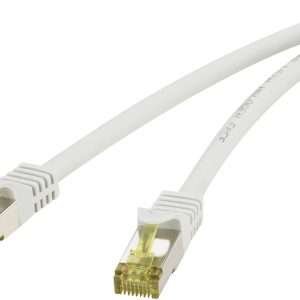 Renkforce RF-4149858 RJ45 Netwerkkabel, patchkabel CAT 6a (losse kabel CAT 7) S/FTP 0.25 m Grijs Snagless, Vlambestendig Renkforce RF-4149858 RJ45 Netwerkkabel, patchkabel CAT 6a (losse kabel CAT 7) S/FTP 0.25 m Grijs Snagless, Vlambestendig