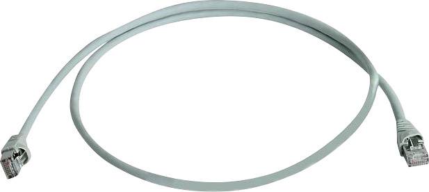 TELEGÄRTNER patchkabel S/FTP, Cat.6A, LSOH, grijs, 0,25 m