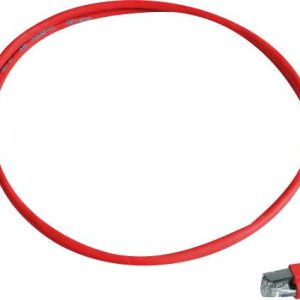 Telegärtner 100008673 RJ45 Netwerkkabel, patchkabel CAT 6A S/FTP 5.00 m Rood Vlambestendig, Halogeenvrij 1 stuk(s)