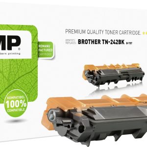 KMP Tonercassette vervangt Brother TN-242BK, TN242BK Compatibel Zwart 2500 bladzijden B-T57 KMP Tonercassette vervangt Brother TN-242BK, TN242BK Compatibel Zwart 2500 bladzijden B-T57