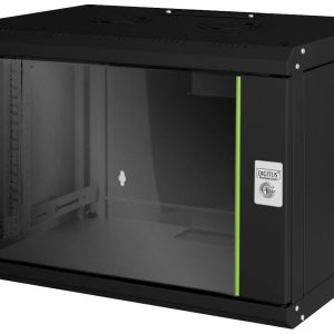 Digitus DN-19 07-U-SW 19inch-wandkast (b x h x d) 600 x 420 x 450 mm 7 HE Zwart (RAL 9005) Digitus DN-19 07-U-SW 19inch-wandkast (b x h x d) 600 x 420 x 450 mm 7 HE Zwart (RAL 9005)