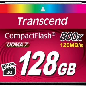 Transcend Premium 800x CF-kaart 128 GB Transcend Premium 800x CF-kaart 128 GB