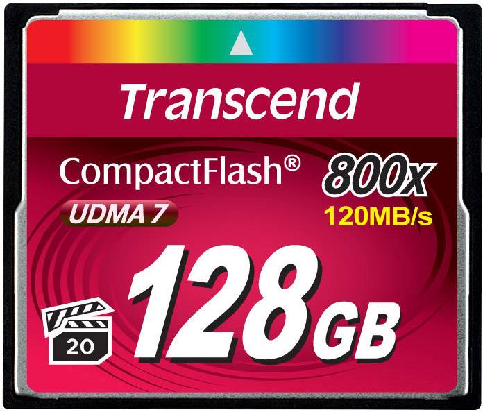 Transcend Premium 800x CF-kaart 128 GB