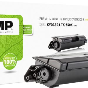 KMP Tonercassette vervangt Kyocera TK-590K Compatibel Zwart 7000 bladzijden K-T52