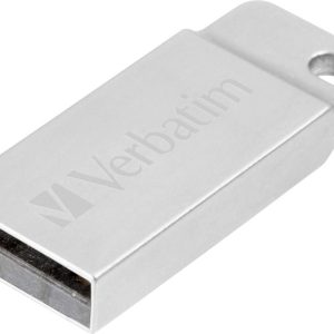 Verbatim Metall-Gehäuse USB-stick 32 GB Zilver 98749 USB-A 2.0 Verbatim Metall-Gehäuse USB-stick 32 GB Zilver 98749 USB-A 2.0