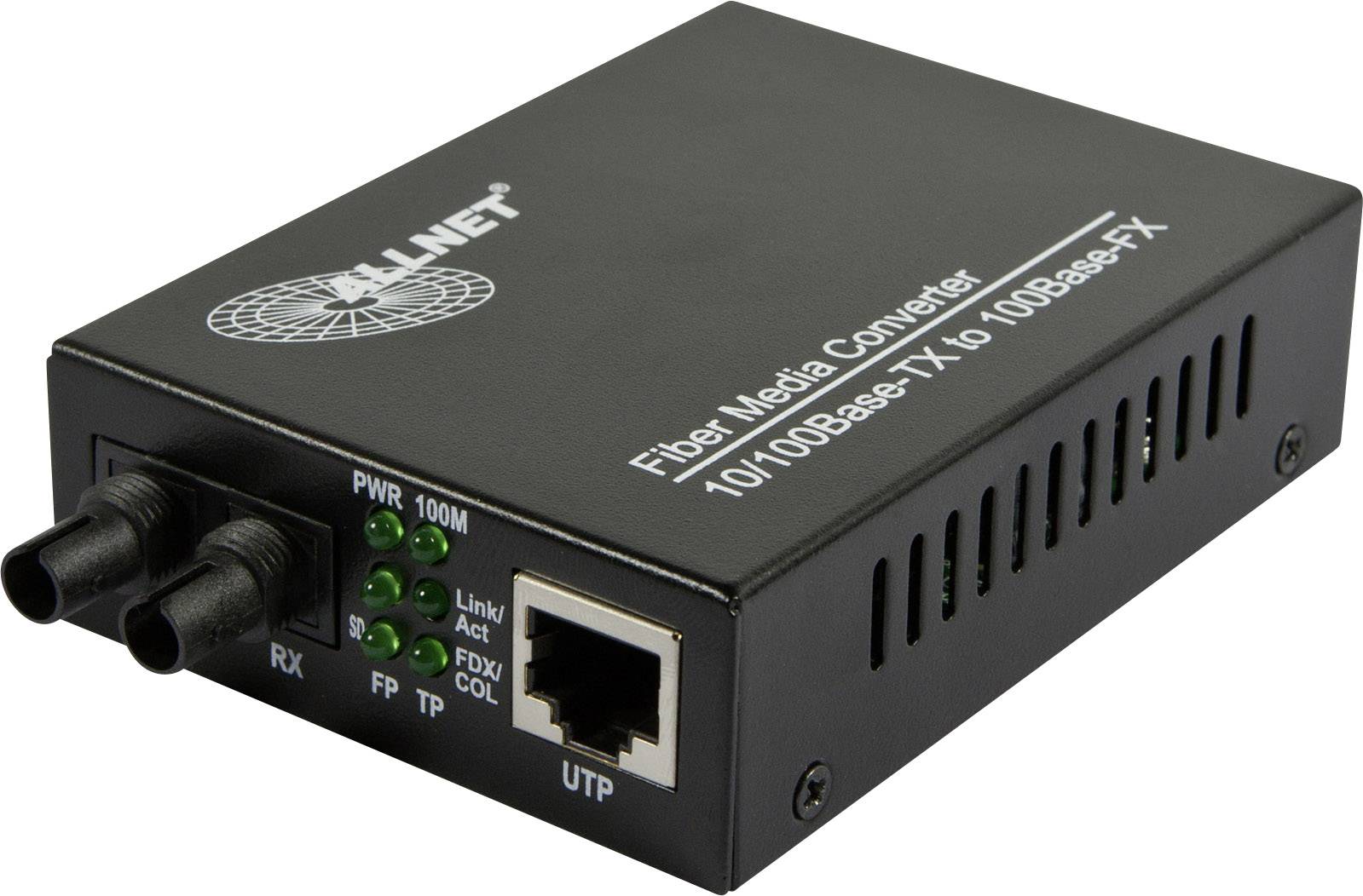 Allnet ALL-MC107-ST-MM Netwerk mediaconverter LAN, ST Duplex 100 MBit/s