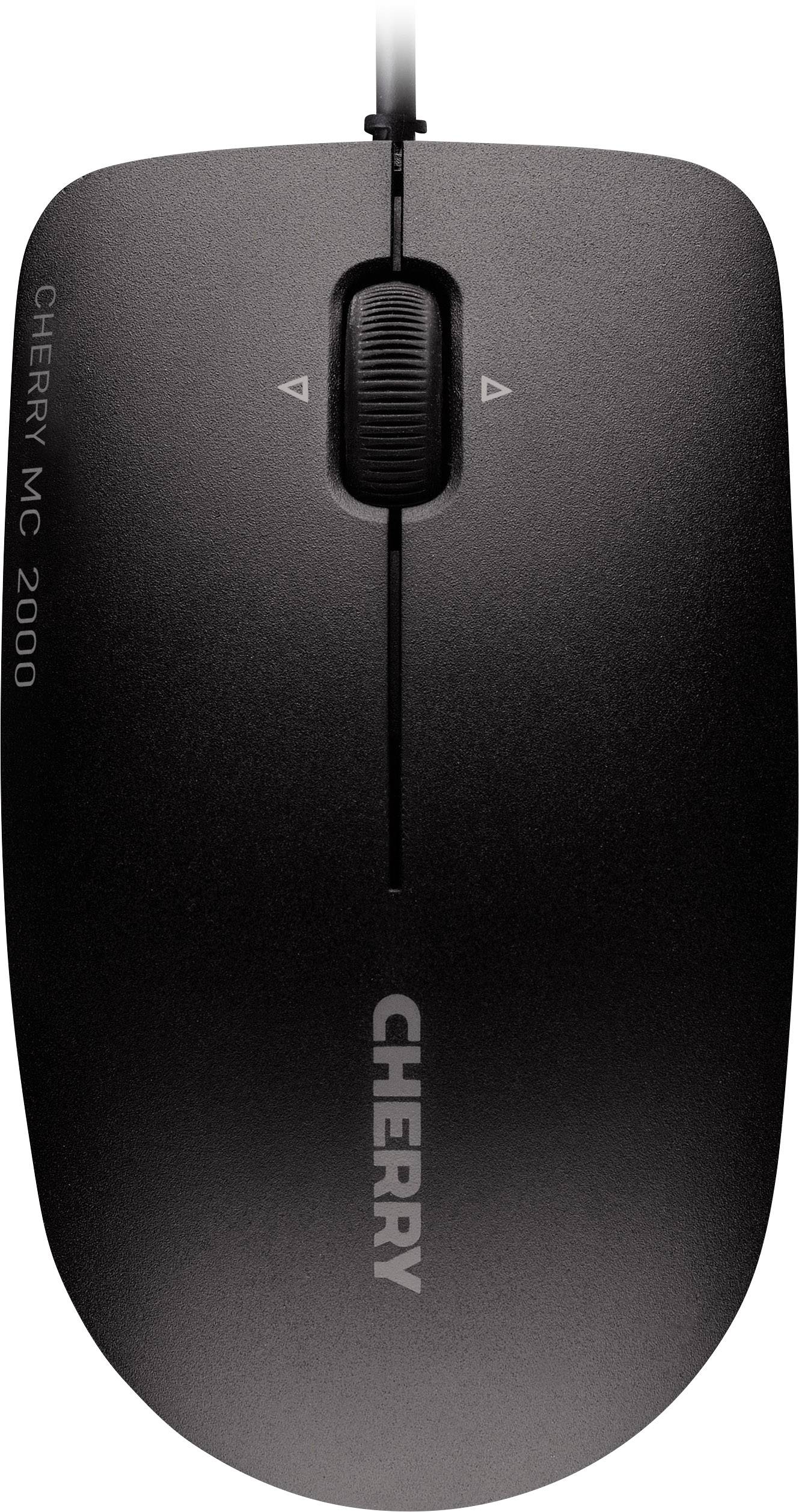 CHERRY MC 2000 Muis USB Infrarood Zwart 3 Toetsen 1600 dpi