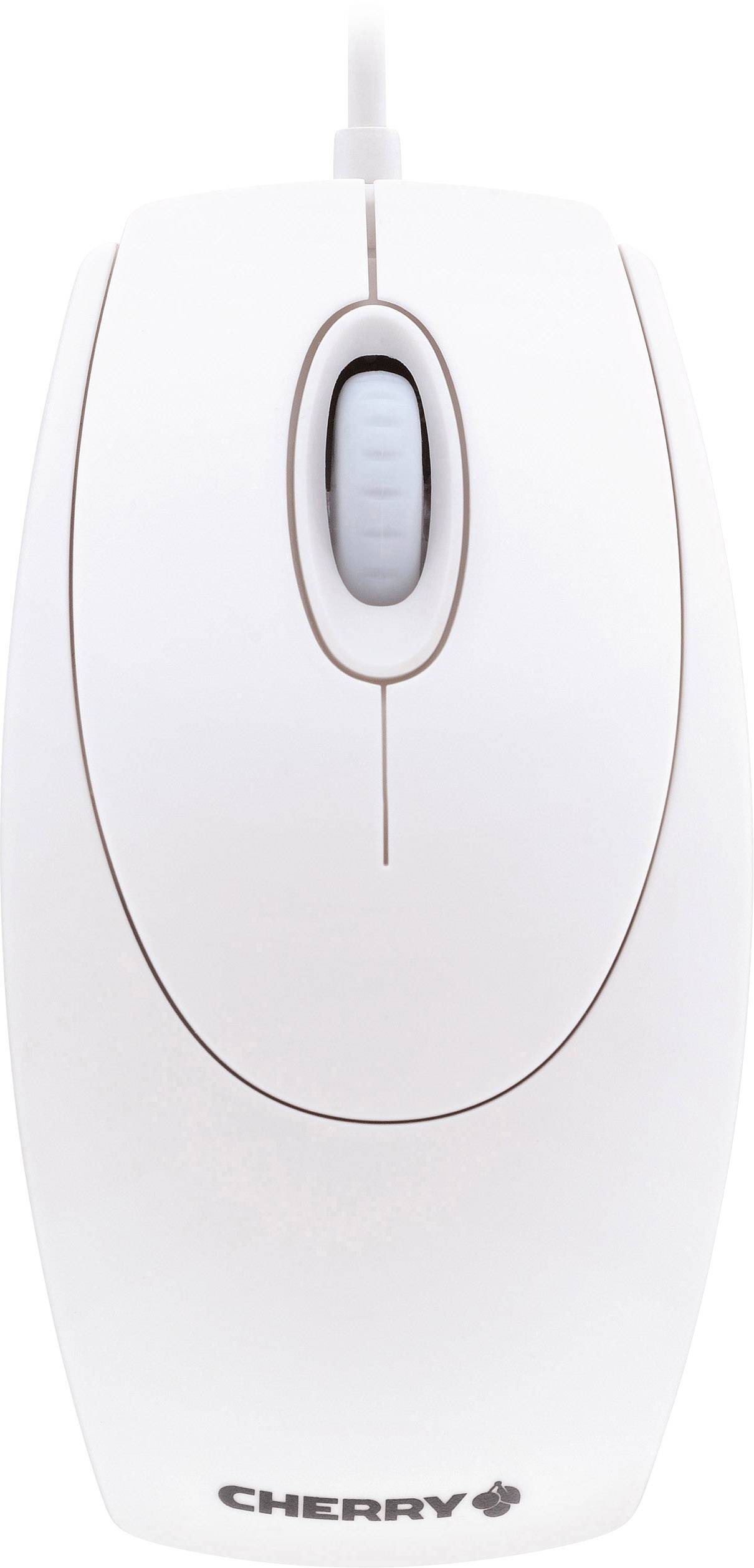 CHERRY Wheelmouse Optical Muis USB Optisch Wit 3 Toetsen 1000 dpi