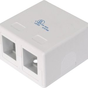 Digitus AT-AG 302A-WH 2 poorten Consolidation Point Zonder connectoren Meerdere kleuren