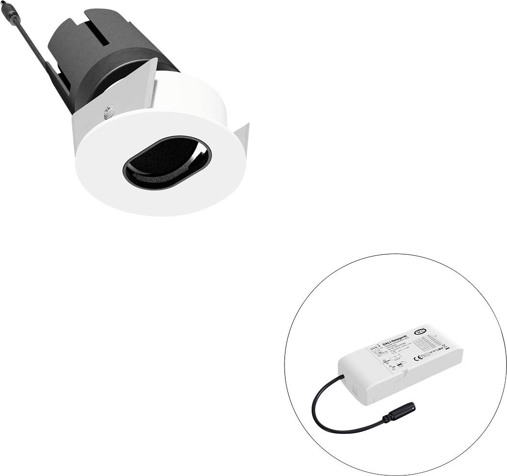 EVN F08RXXXM1327L55D F08RXXXM1327L55D LED-plafondspot