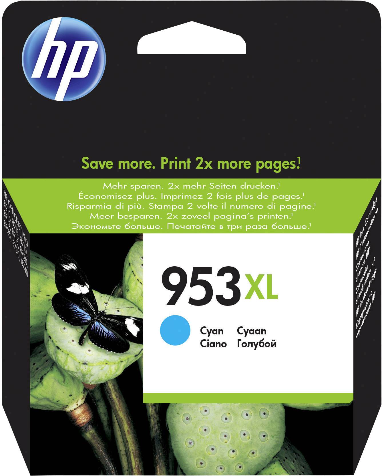 HP Inktcartridge 953XL Origineel Cyaan F6U16AE Inkt