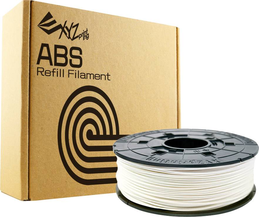 XYZprinting RF10BXEU02B REFILL ABS Snow White 600g Filament ABS kunststof 1.75 mm 600 g Sneeuwwit 1 stuk(s)