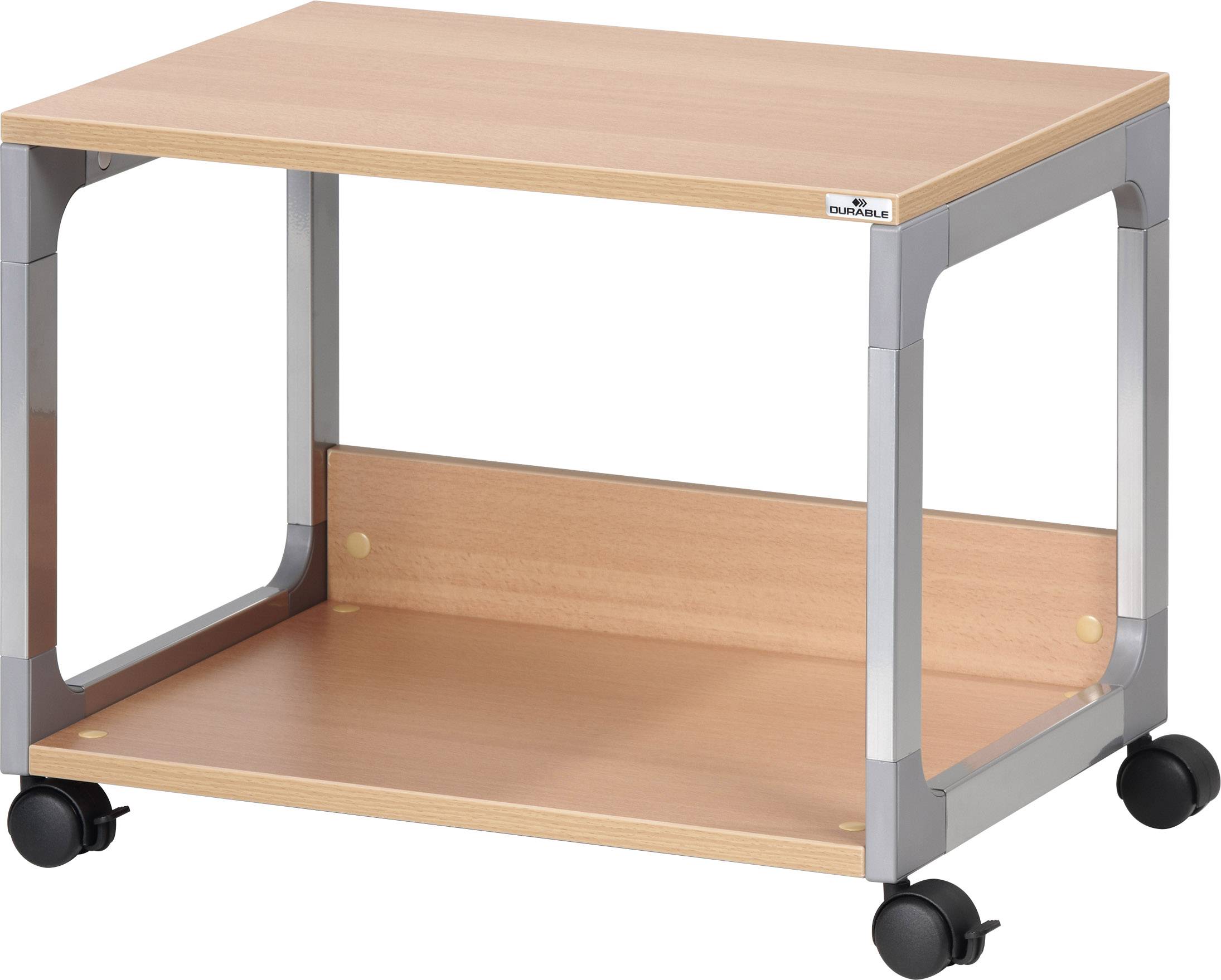 Durable Multifunctionele wagen, systeemtrolley Metallic-zilver, Beuken (b x h x d) 60 x 47.7 x 43.2 cm 3710124 1 stuk(s)