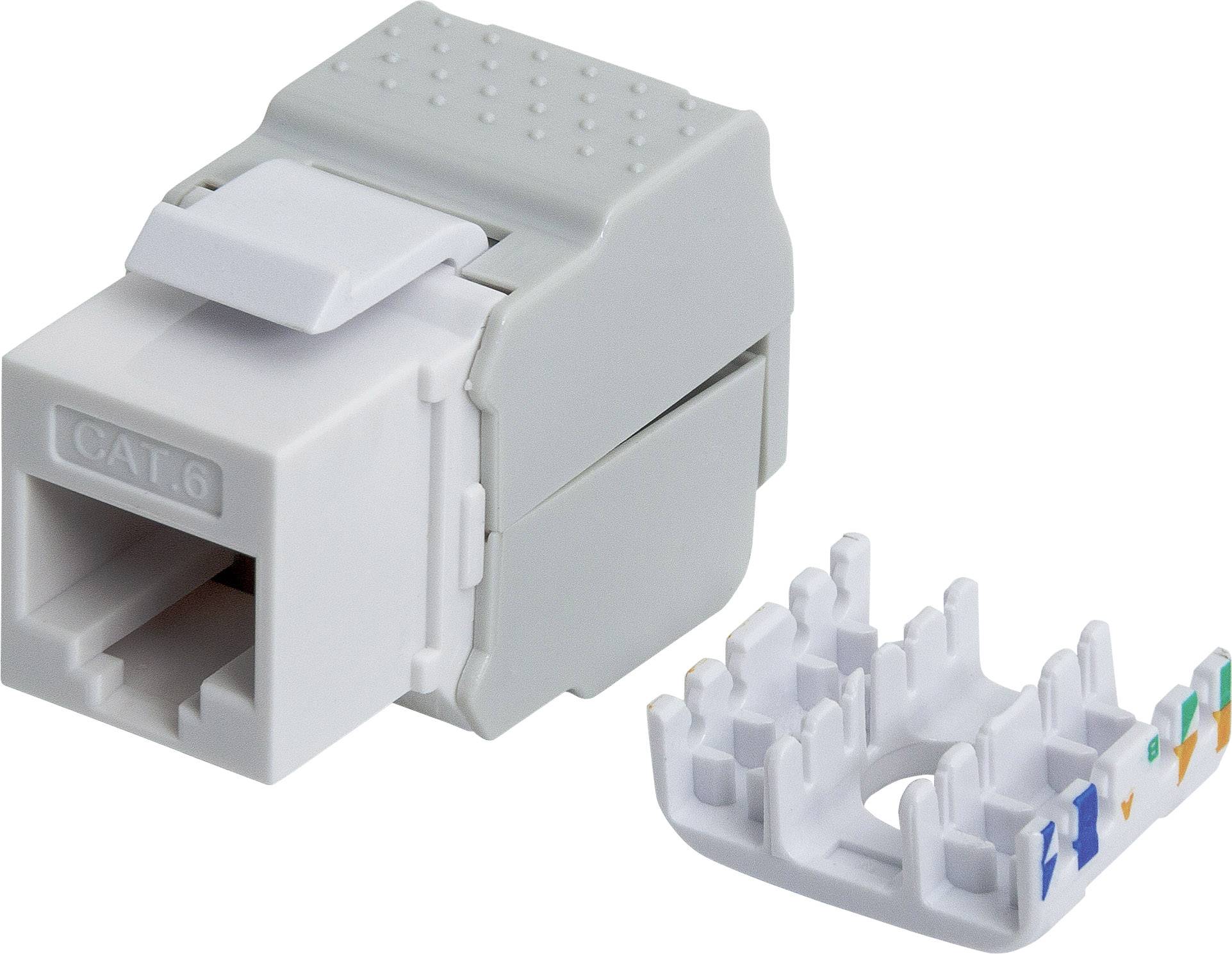 Intellinet 167062 RJ45-inbouwmodule Keystone CAT 5e, CAT 6 1 stuk(s)