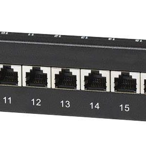 Intellinet 513487 24 poorten Netwerkpatchpaneel 483 mm (19″) CAT 5e 1 HE Ingericht Intellinet 513487 24 poorten Netwerkpatchpaneel 483 mm (19″) CAT 5e 1 HE Ingericht