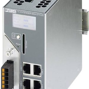 Phoenix Contact 2702255 TC Extender 6004 ETH-2S Industrial Ethernet Extender Phoenix Contact 2702255 TC Extender 6004 ETH-2S Industrial Ethernet Extender