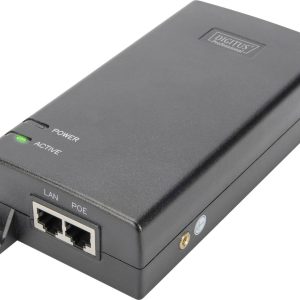 Digitus DN-95104 PoE-injector 1 GBit/s IEEE 802.3at (25.5 W), IEEE 802.3af (12.95 W) Digitus DN-95104 PoE-injector 1 GBit/s IEEE 802.3at (25.5 W), IEEE 802.3af (12.95 W)