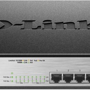 D-Link DGS-1008MP DGS-1008MP Netwerk switch 8 poorten 1 GBit/s PoE-functie D-Link DGS-1008MP DGS-1008MP Netwerk switch 8 poorten 1 GBit/s PoE-functie