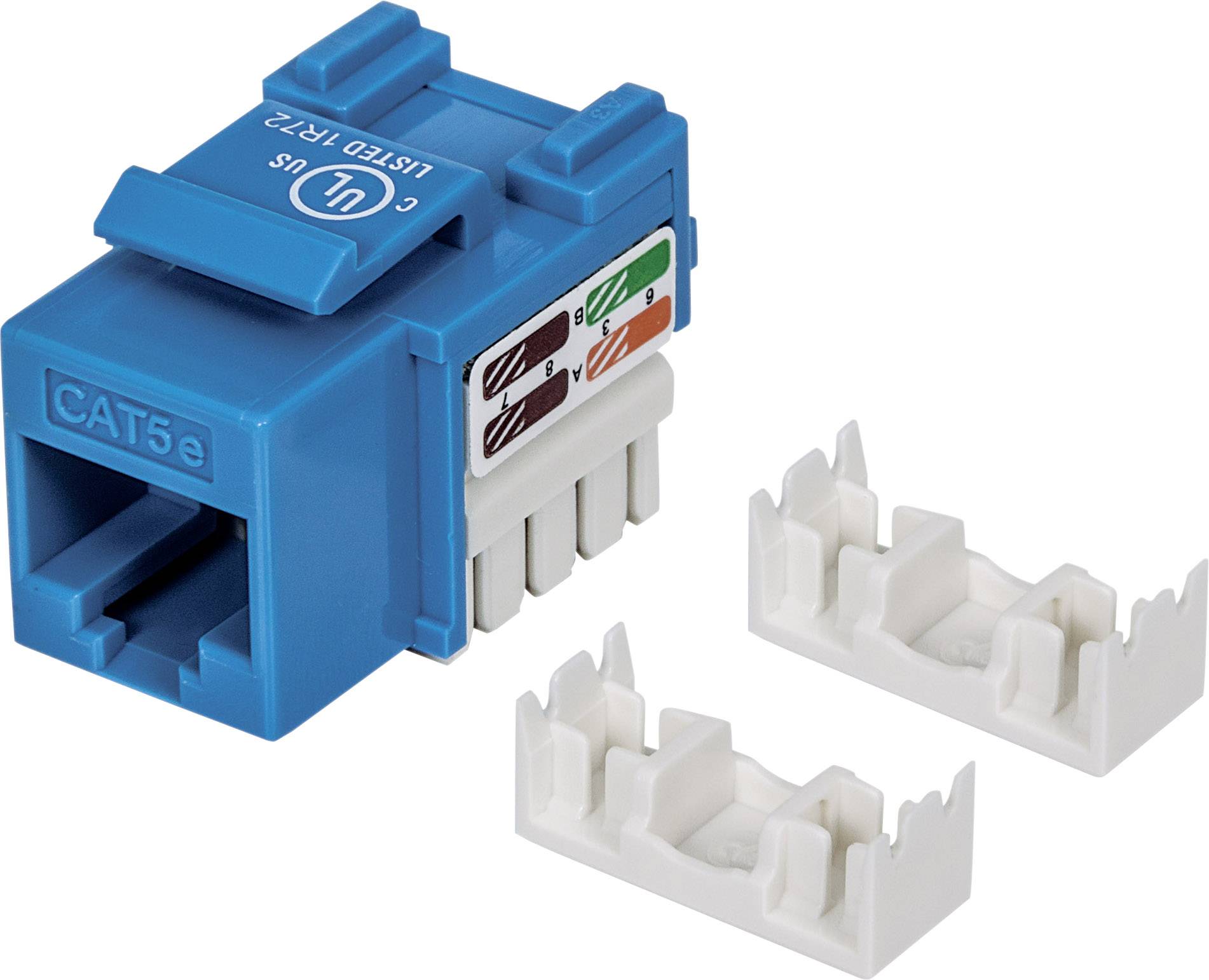 Intellinet 210546 RJ45-inbouwmodule Keystone CAT 5e 1 stuk(s)