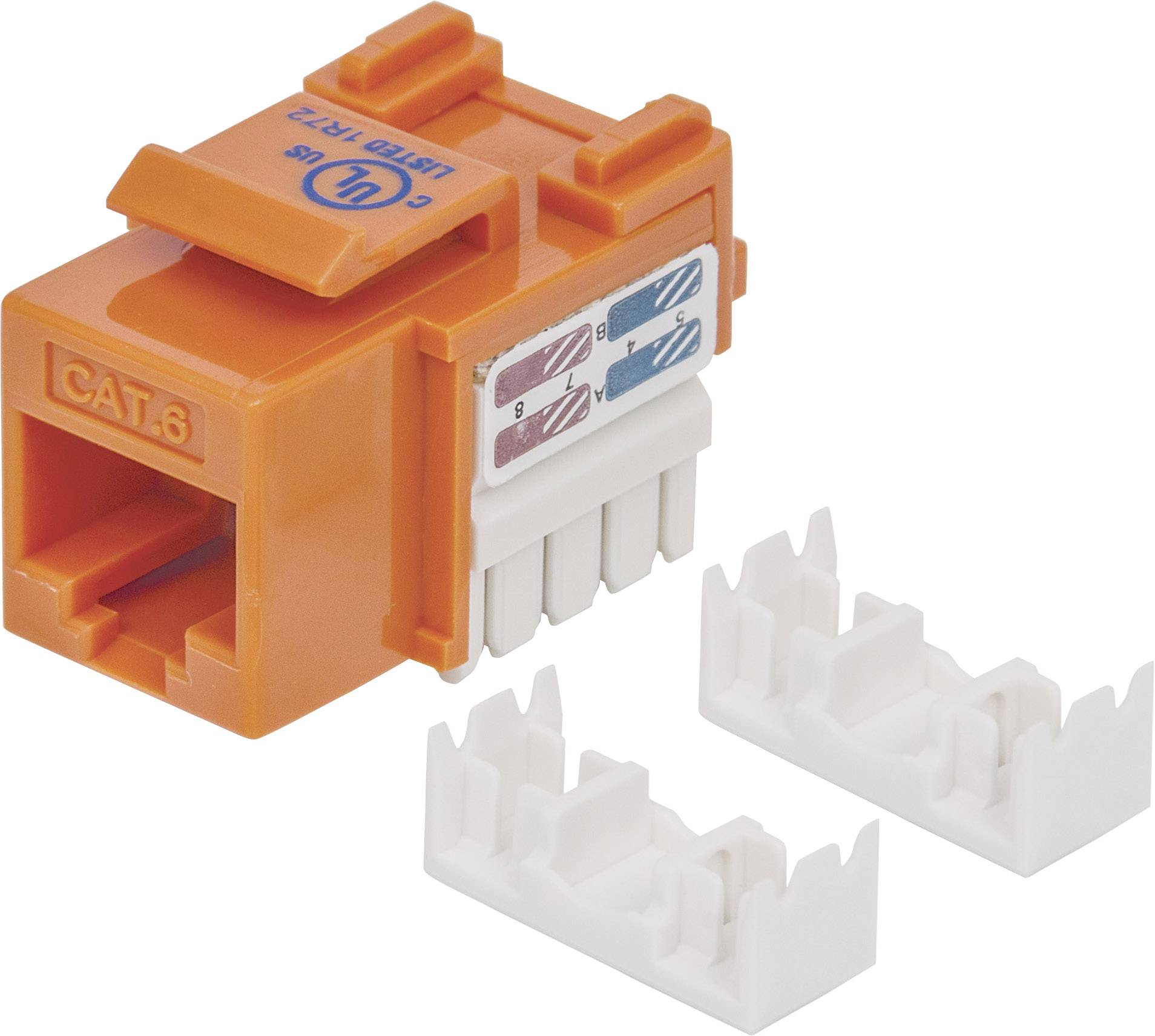 Intellinet 210775 RJ45-inbouwmodule Keystone CAT 6 1 stuk(s)