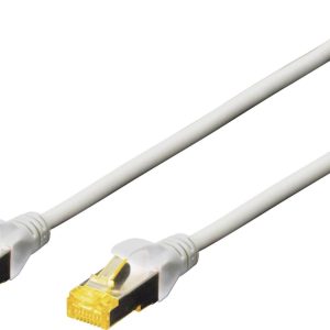 Digitus DK-1644-A-020 RJ45 Netwerkkabel, patchkabel CAT 6A S/FTP 2.00 m Grijs Halogeenvrij, Verdraaide paren, Snagless, Digitus DK-1644-A-020 RJ45 Netwerkkabel, patchkabel CAT 6A S/FTP 2.00 m Grijs Halogeenvrij, Verdraaide paren, Snagless,