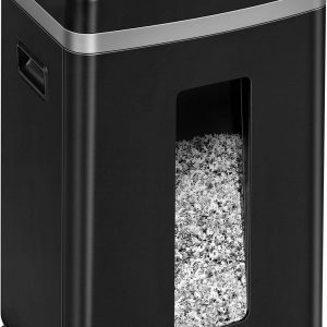 Fellowes Microshred™ 450M Papierversnipperaar 9 vellen Cross cut 2 x 12 mm P-5 22 l Ook geschikt voor Paperclips, CD’s, Fellowes Microshred™ 450M Papierversnipperaar 9 vellen Cross cut 2 x 12 mm P-5 22 l Ook geschikt voor Paperclips, CD’s,
