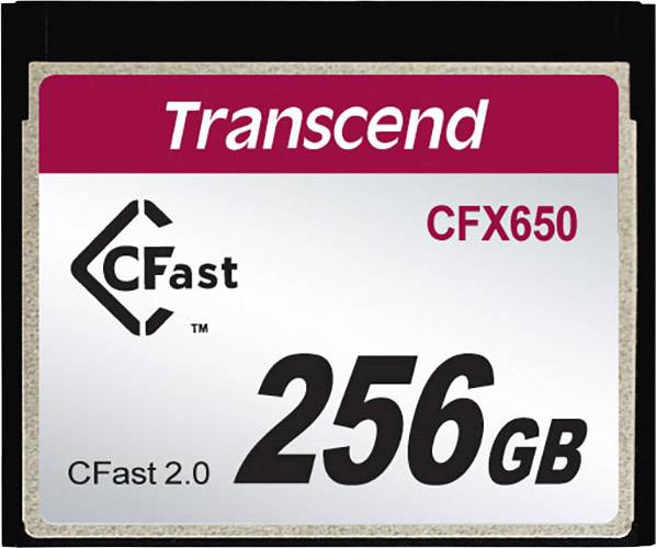 Transcend CFX650 CFast-kaart 256 GB