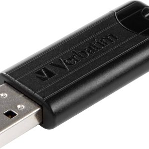 Verbatim Pin Stripe 3.0 USB-stick 256 GB Zwart 49320 USB-A 3.2 Gen 1 Verbatim Pin Stripe 3.0 USB-stick 256 GB Zwart 49320 USB-A 3.2 Gen 1