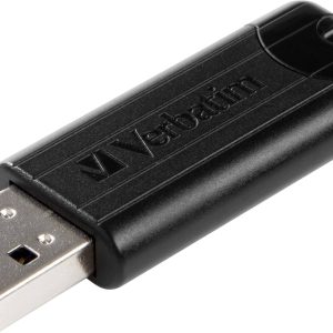 Verbatim Pin Stripe 3.0 USB-stick 32 GB Zwart 49317 USB-A 3.2 Gen 1 Verbatim Pin Stripe 3.0 USB-stick 32 GB Zwart 49317 USB-A 3.2 Gen 1