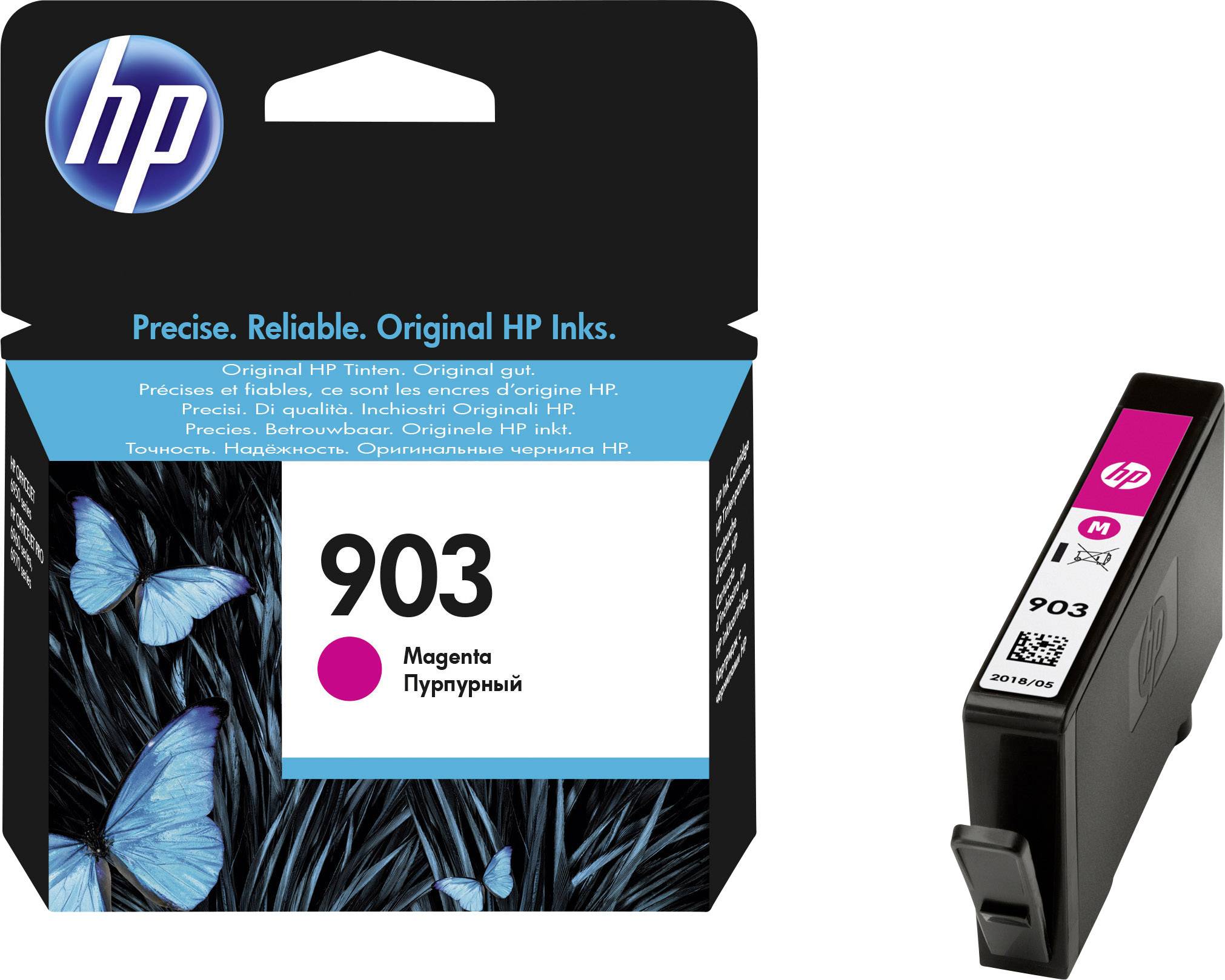 HP 903 Inktcartridge Origineel Magenta T6L91AE Inkt