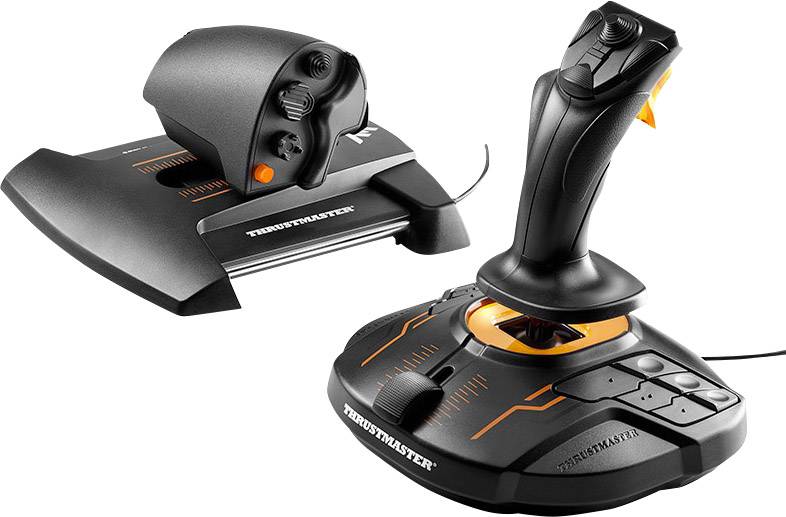 Thrustmaster T16000M FCS HOTAS Joystick USB PC Zwart Incl. schuifregelaar