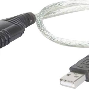 Manhattan USB 1.1 Adapter [1x D-sub stekker 9-polig – 1x USB 1.1 stekker A] 151801 45.00 cm Vergulde steekcontacten
