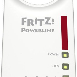 FRITZ! FRITZ!Powerline 1220 Powerline enkele adapter 20002736 1200 MBit/s FRITZ! FRITZ!Powerline 1220 Powerline enkele adapter 20002736 1200 MBit/s