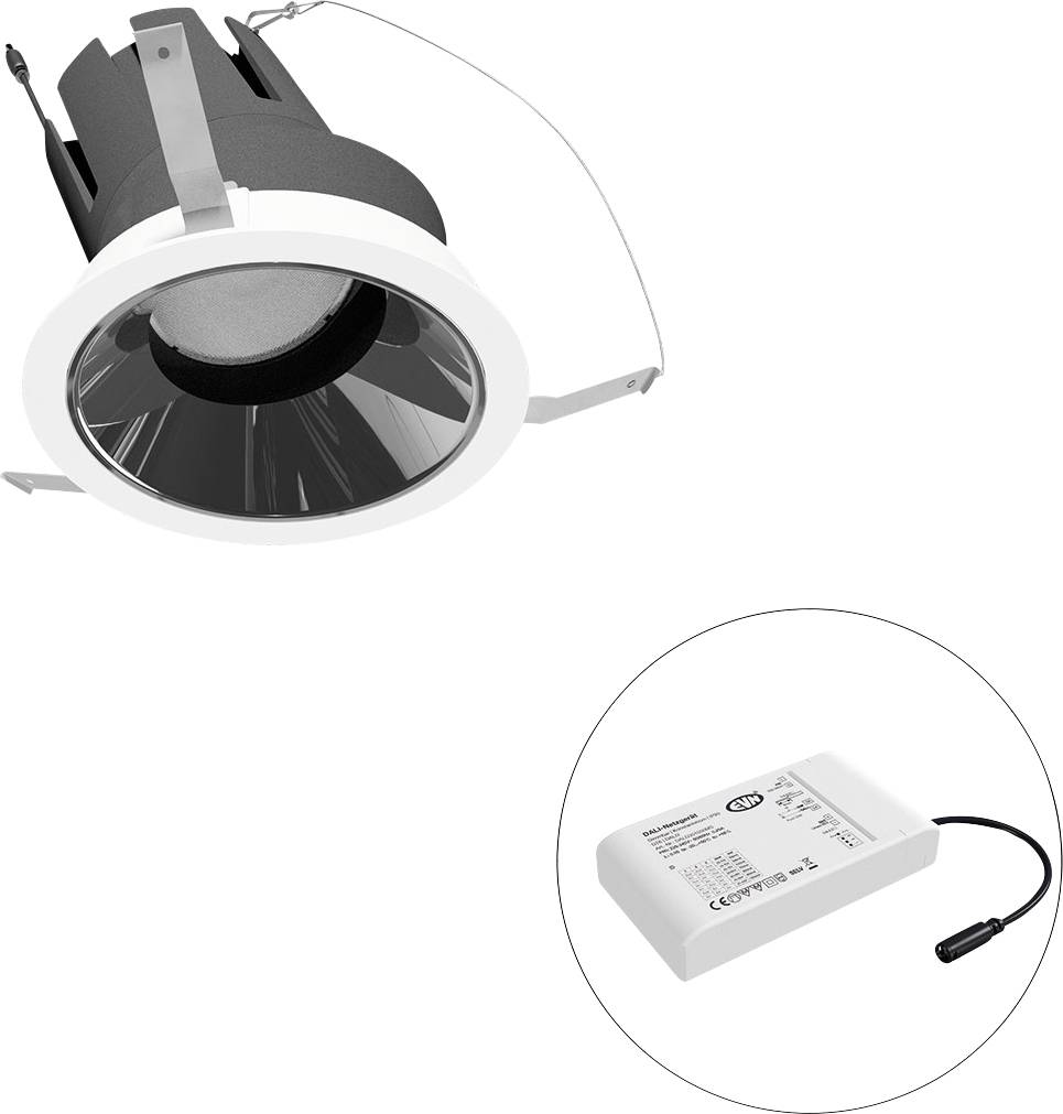 EVN F01R11AM3840L15D F01R11AM3840L15D LED-plafondspot